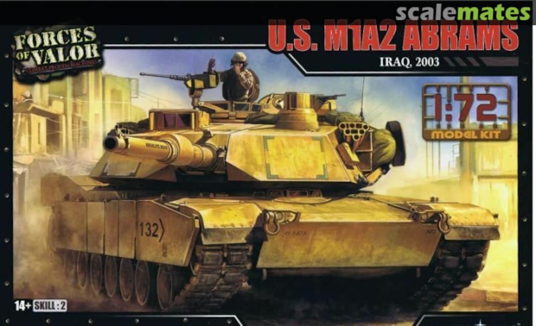 Boxart U.S. M1A2 Abrams 873005A Forces of Valor