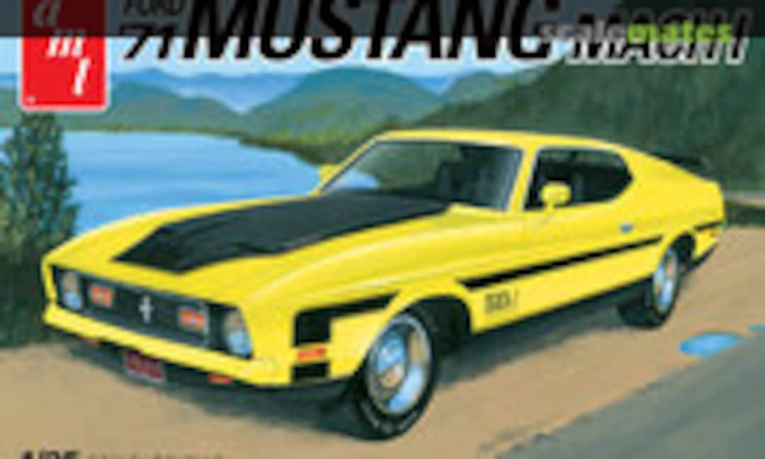 1:25 1971 Ford Mustang Mach 1 (AMT AMT1262M)