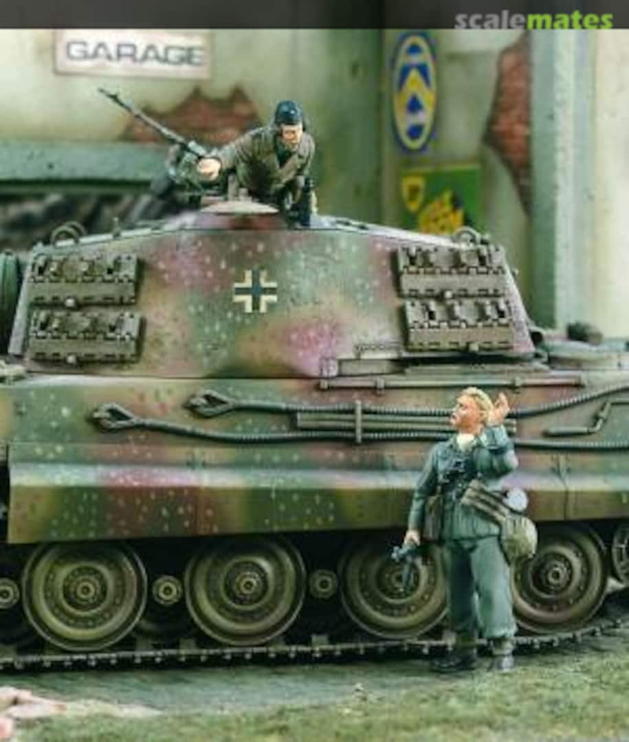 Boxart German Infantry & Tank Commander 1711 Verlinden Productions