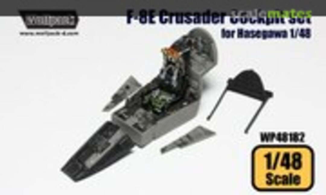 1:48 F-8E Crusader Cockpit Set (Wolfpack WP48182)