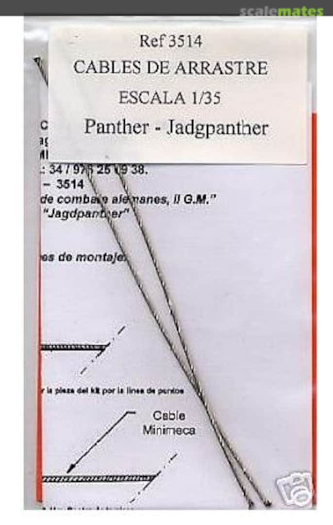 Boxart Cables De Arrastre Panther - Jadgpanther 3514 Minimeca Modelismo