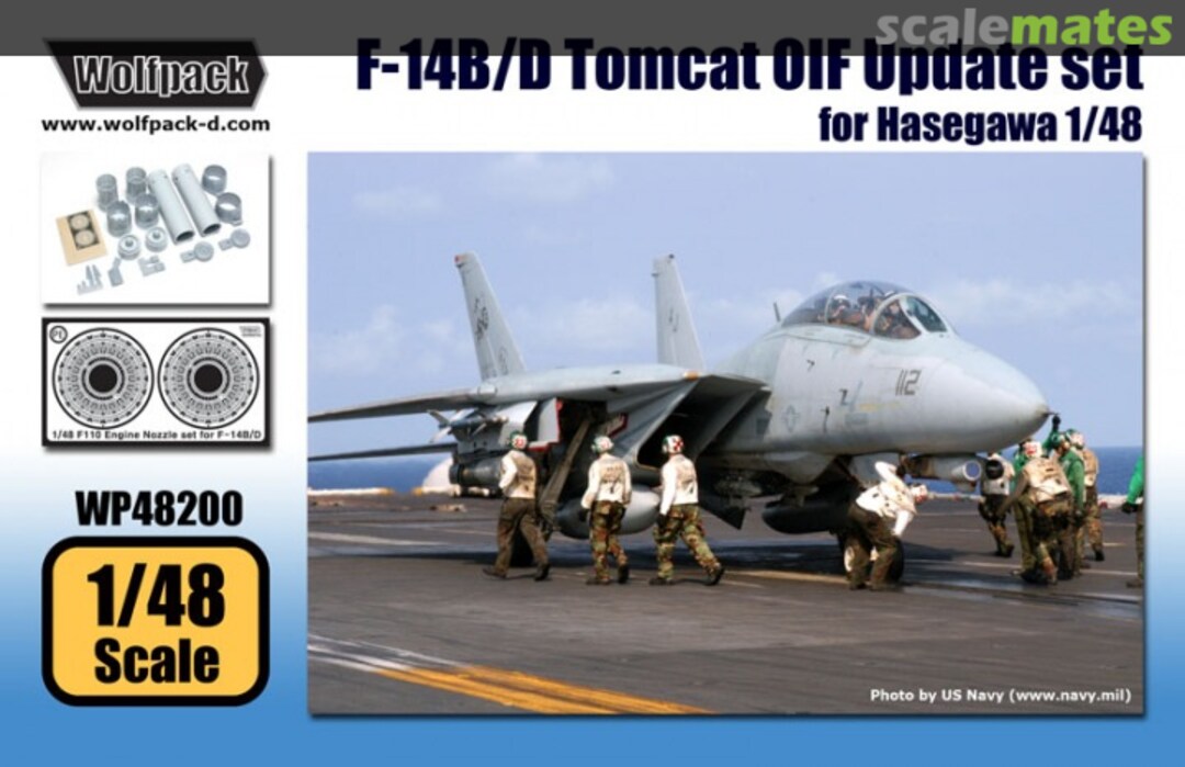 Boxart F-14B/D Tomcat OIF Update Set WP48200 Wolfpack