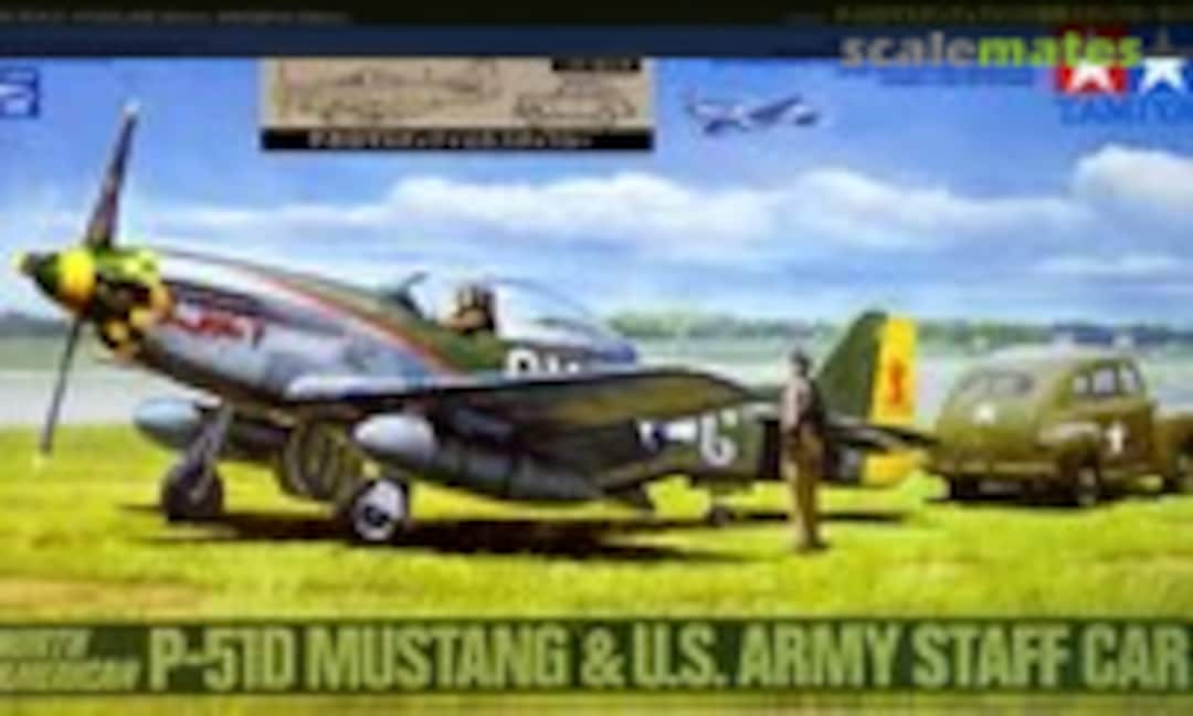 1:48 P-51D Mustang &amp; U.S. Army Staff Car (Tamiya 89732)