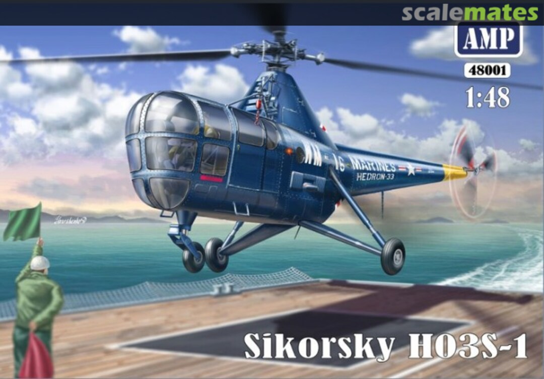 Boxart Sikorsky HO3S-1 48001 AMP