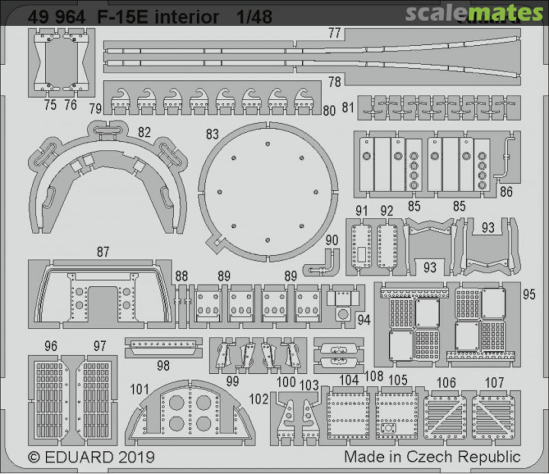 Boxart F-15E interior 49964 Eduard