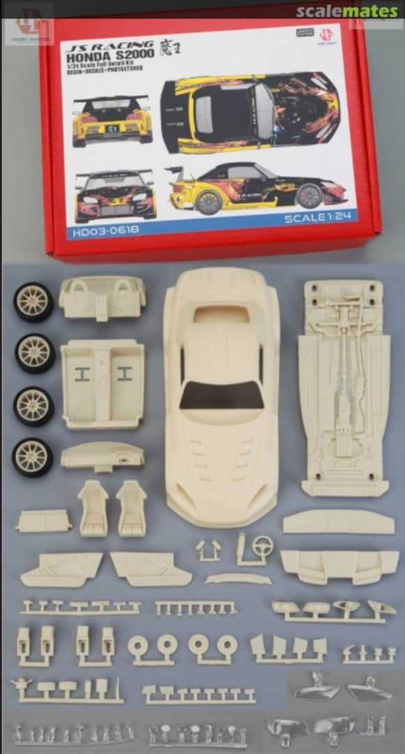 Boxart JS' Racing Honda S2000 Devil Full Detail Kit HD03-0618 Hobby Design