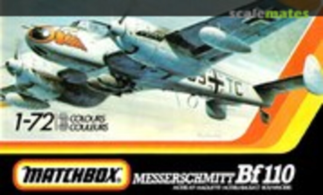 1:72 Messerschmitt Bf 110 (Matchbox PK-115)