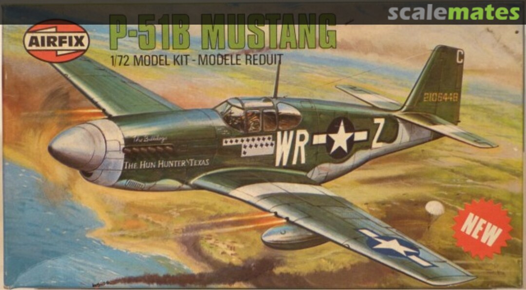 Boxart P-51B Mustang 02066-6 Airfix