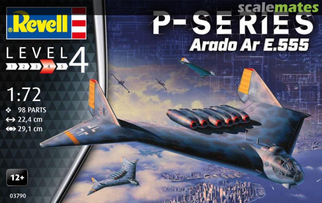 Arado Ar 555 P-Series, Revell 03790 (2024)