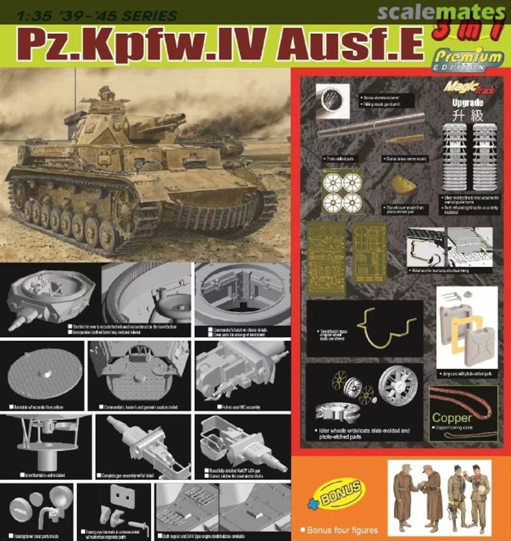 Boxart Pz.Kpfw. IV Ausf. E  6874 Dragon