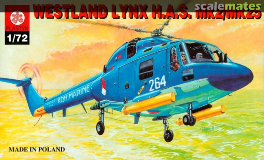 Boxart Westland Lynx H.A.S. Mk.2/Mk.25 S014 ZTS Plastyk