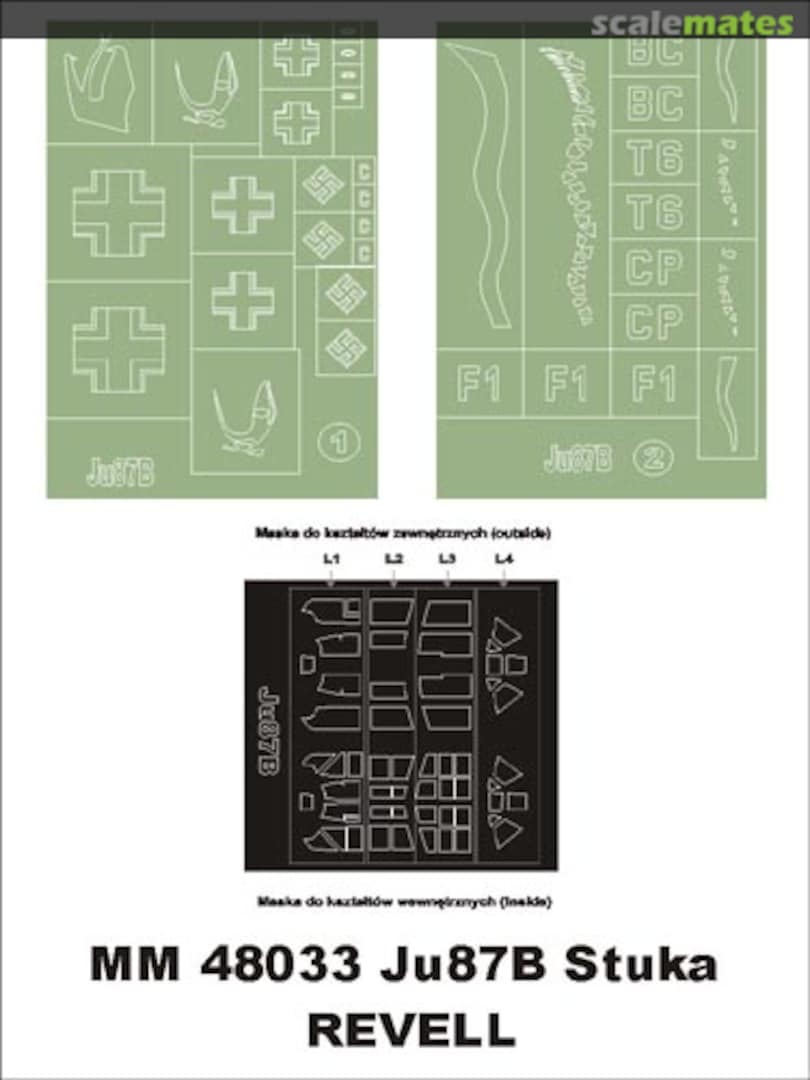 Boxart Junkers Ju 87B Stuka MM48033 Montex