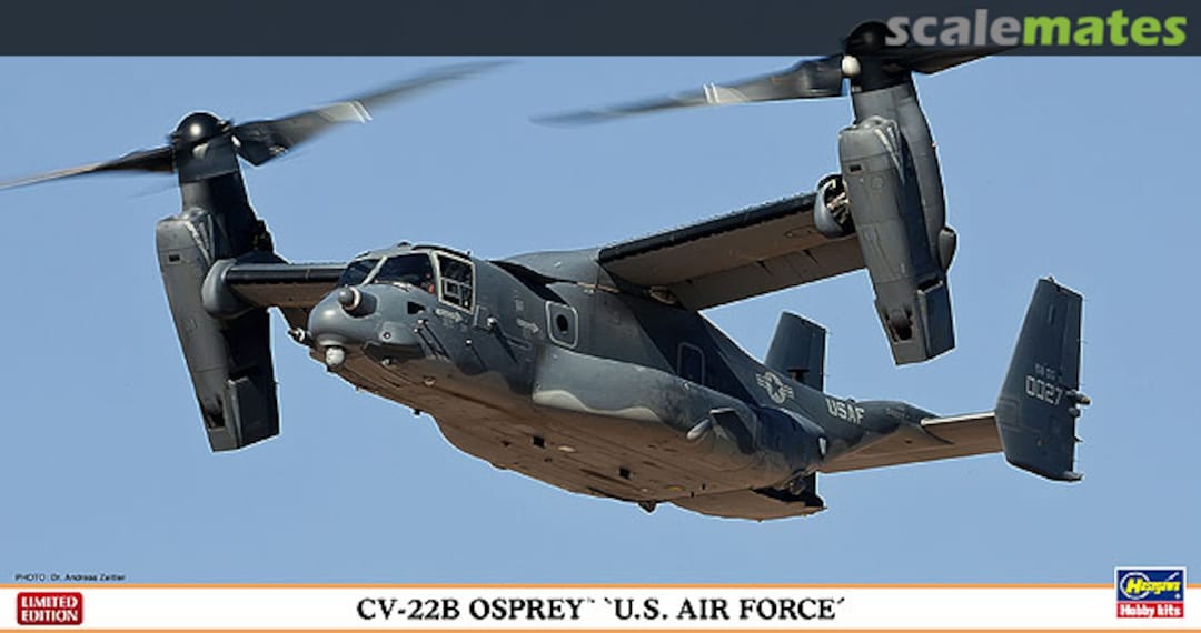 Boxart CV-22B Osprey `U.S. Air Force´ 02074 Hasegawa