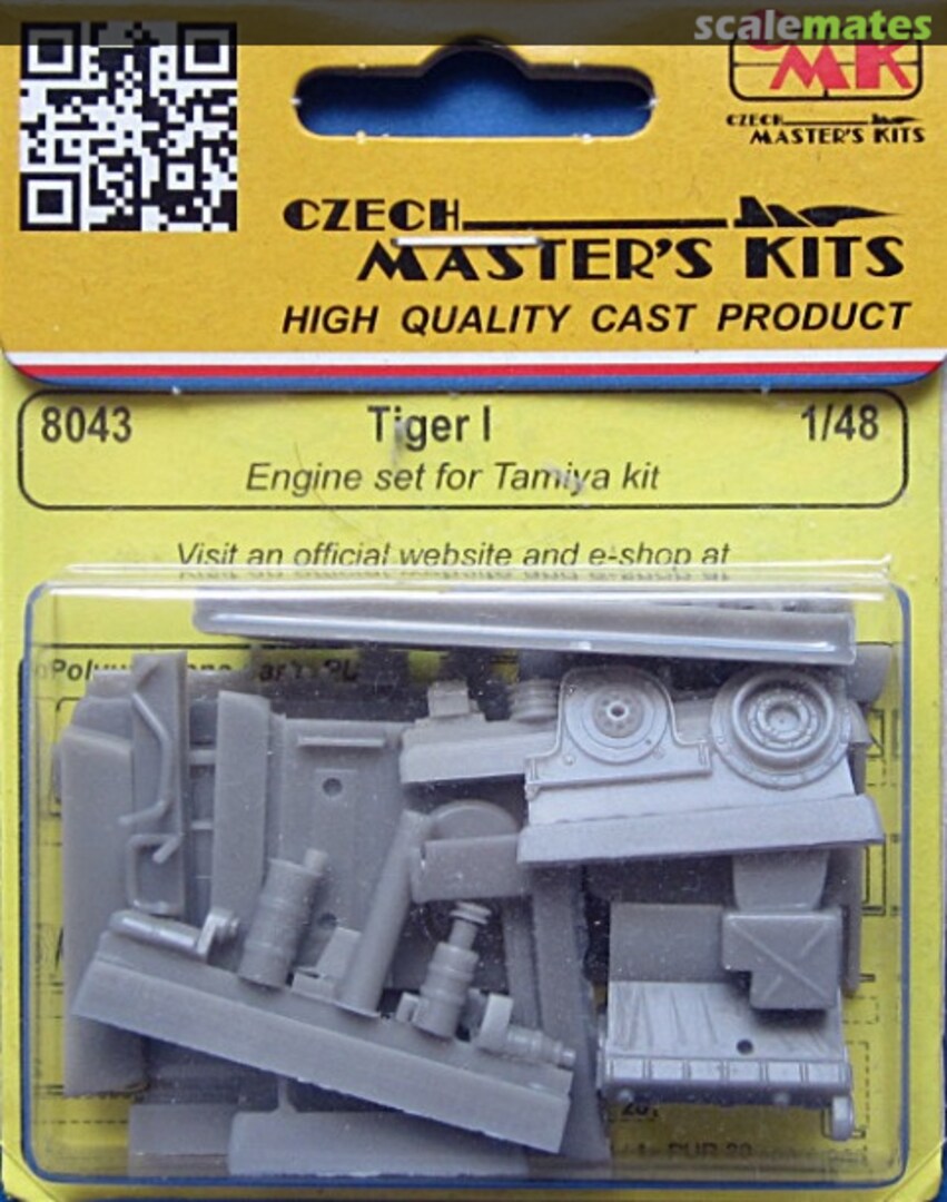 Boxart 8043 Tiger I Engine Set 8043 CMK