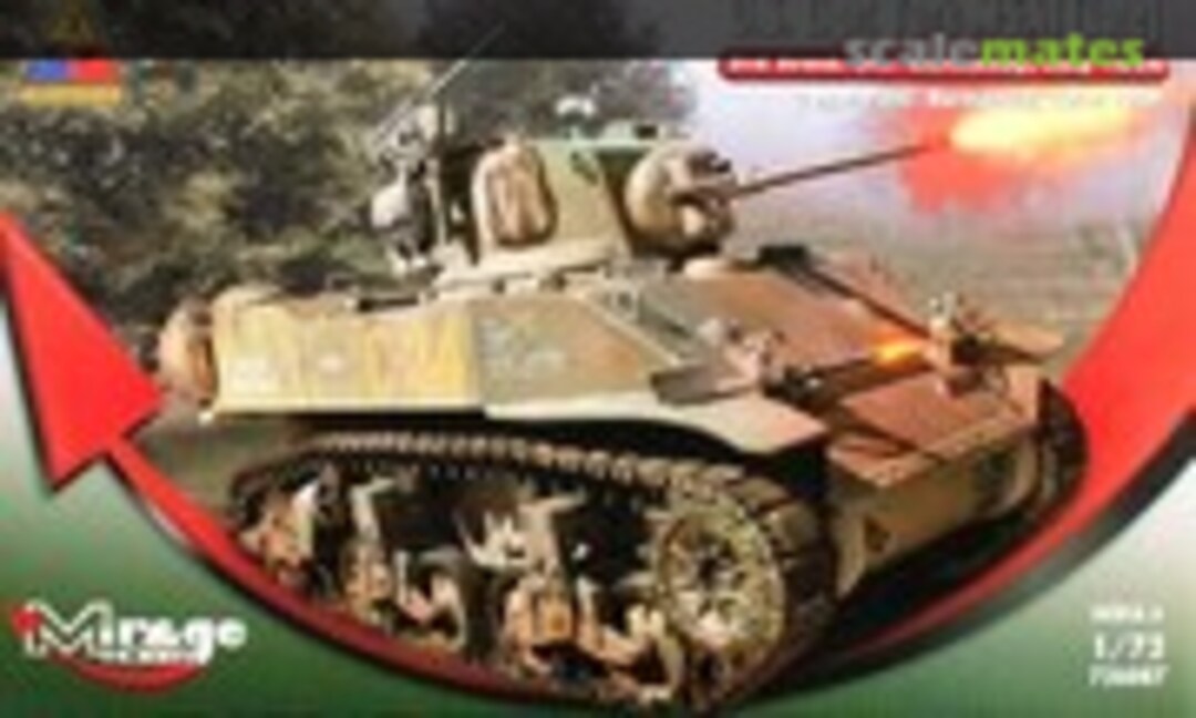 1:72 M5A1 (late) (Mirage Hobby 726087)