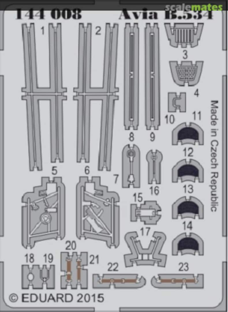 Boxart Avia B.534 EDUARD 144008 Eduard