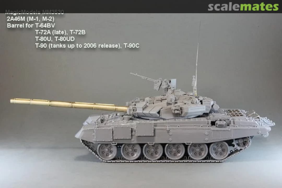 Boxart 2A46M (M-1, M-2). Barrel for T-64BV, T-72B, T-80U (UD), T-90 (C) MM3530 Magic Models