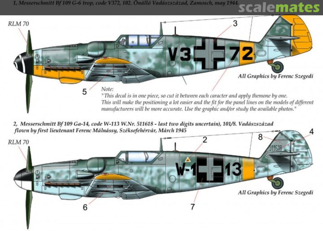 Boxart Messerschmitt Bf-109G-6/Bf-10G-14 32055 HADmodels 