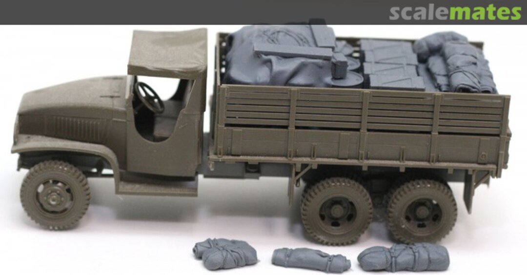 Boxart Allied 2.5 Ton Truck Load Set #1 - Tamiya - 48AT1 Value Gear