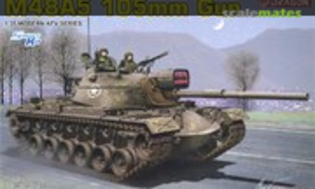 1:35 M48A5 105mm Gun (Dragon 3611)