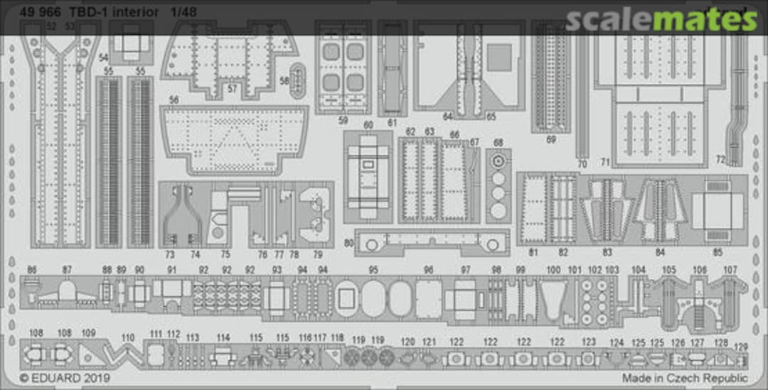 Boxart TBD-1 interior 49966 Eduard