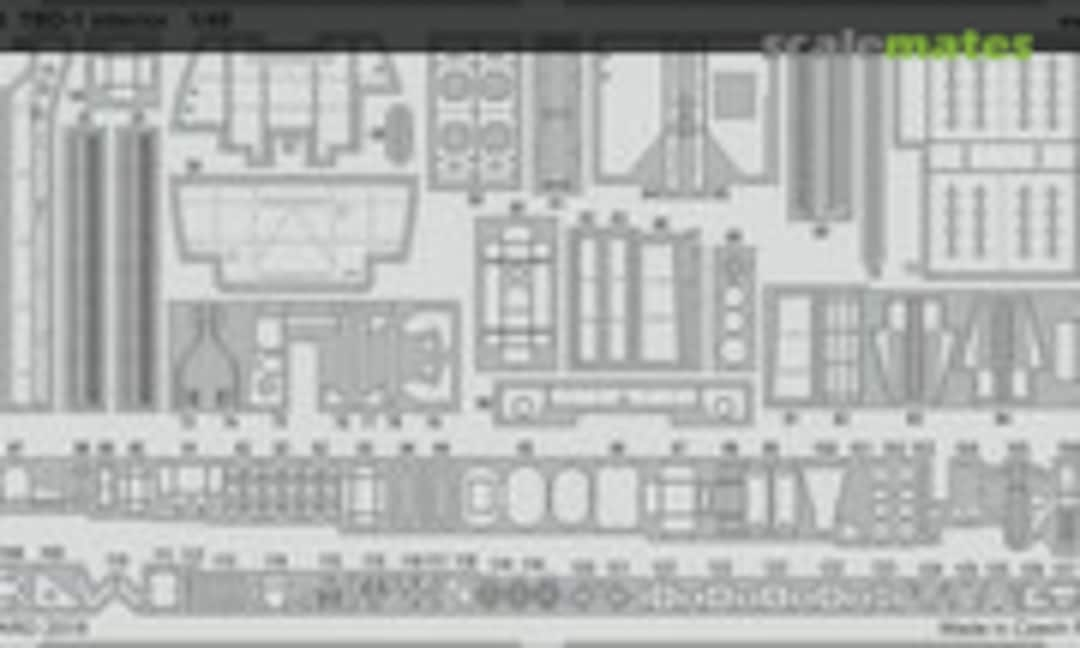 1:48 TBD-1 interior (Eduard 49966)