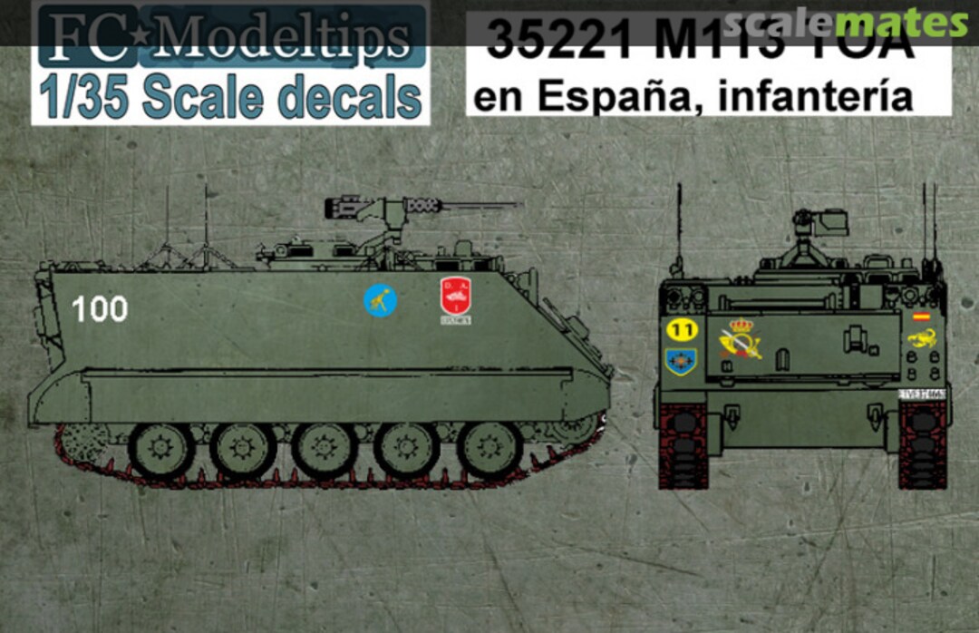 Boxart M113 Spanish infantry regiments 35221 FC Modeltips