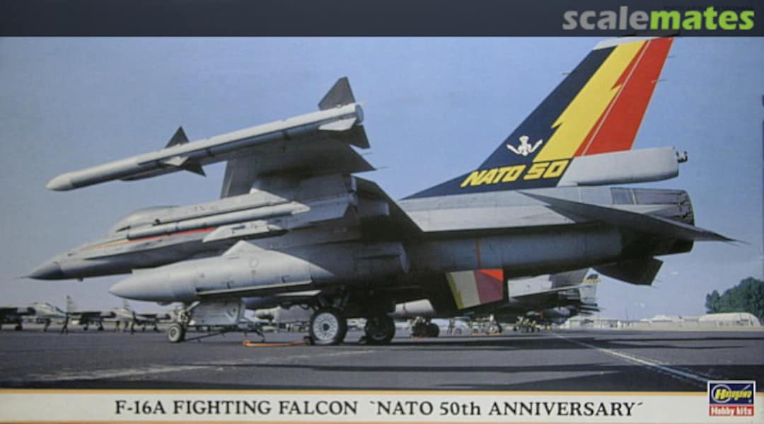 Boxart F-16A Fighting Falcon `Nato 50th Anniversary´ 09332 Hasegawa