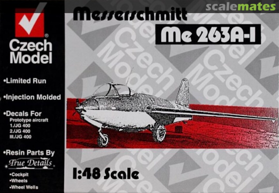 Boxart Messerschmitt Me 263A-1 4801 Czech Model