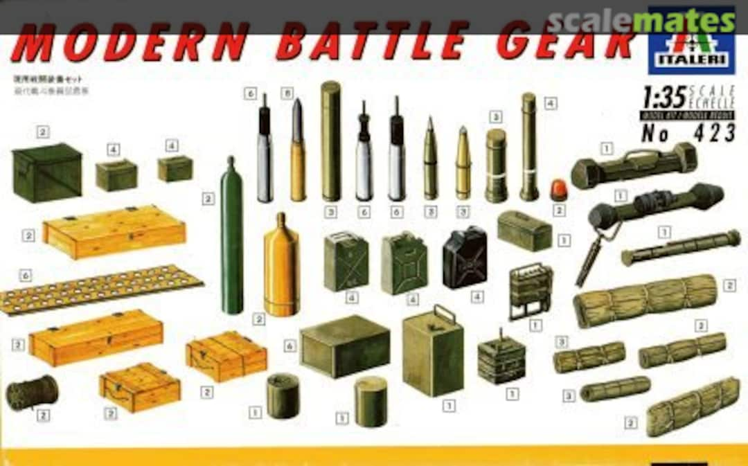 Boxart Modern Battle Gear 423 Italeri