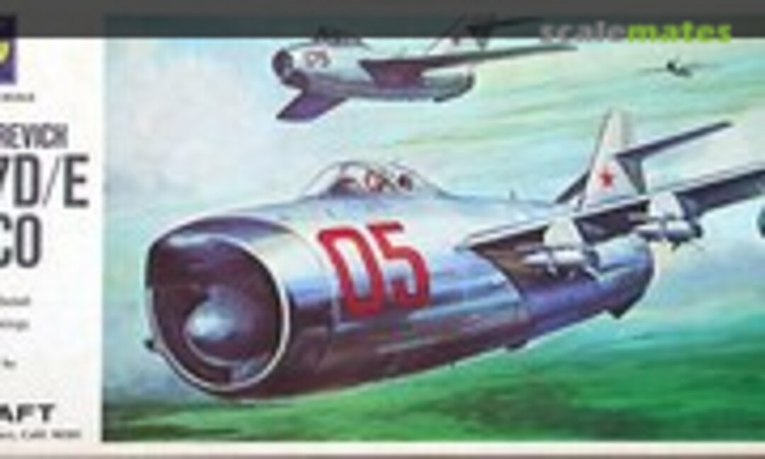 1:72 Mikoyan/Gurevich MiG-17D/E Fresco (Minicraft Hasegawa JS-083)