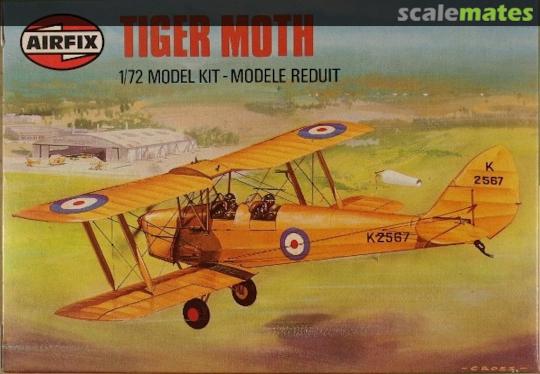 Boxart Tiger Moth 01015-7 Airfix