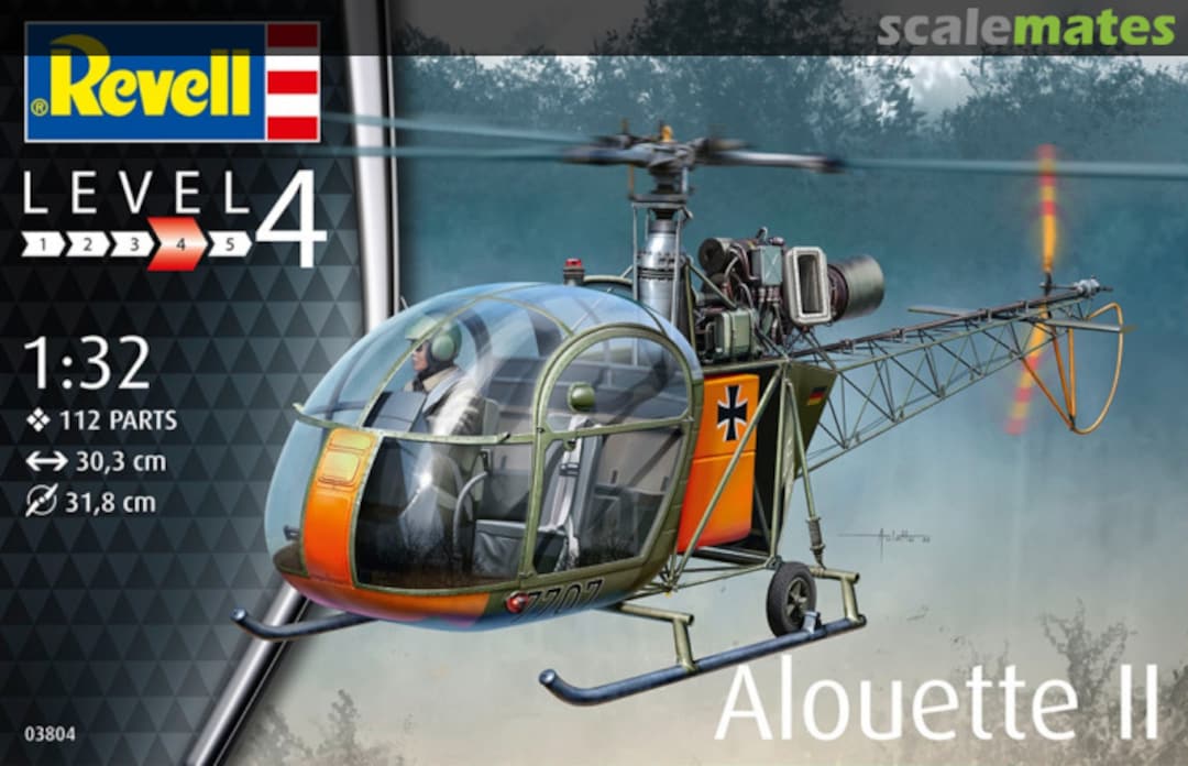 Boxart Alouette II 03804 Revell