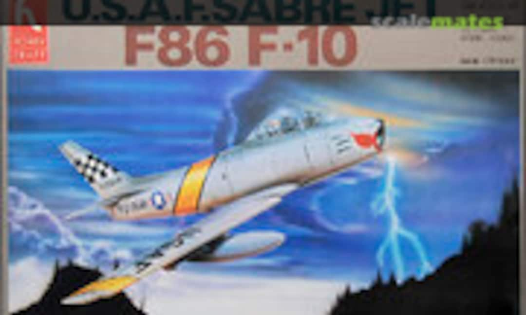 1:72 U.S.A.F. Sabre Jet F86 F-10 (Hobbycraft HC1383)