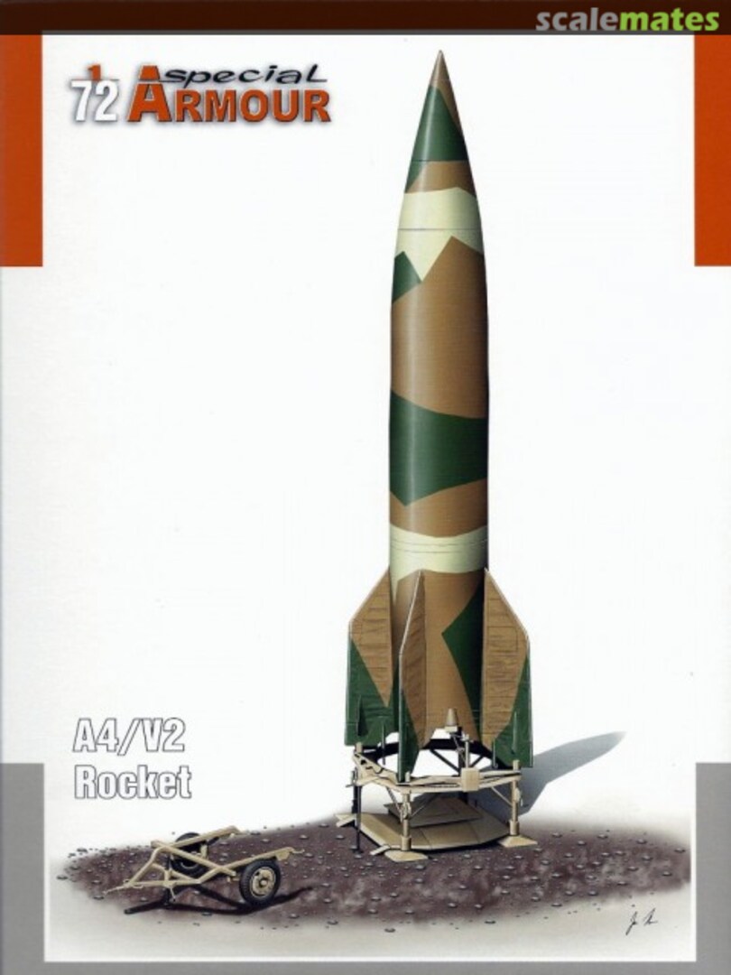 Boxart A4/V2 Rocket SA72003 Special Armour