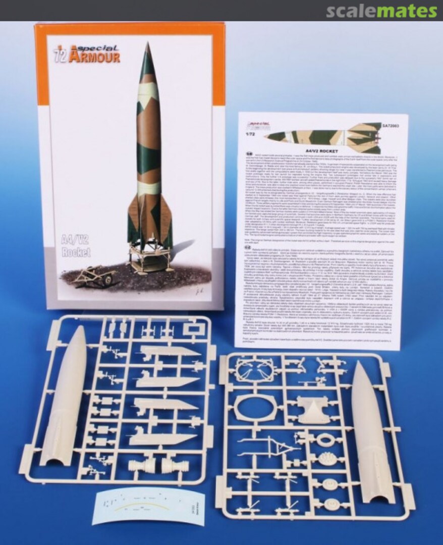 Contents A4/V2 Rocket SA72003 Special Armour