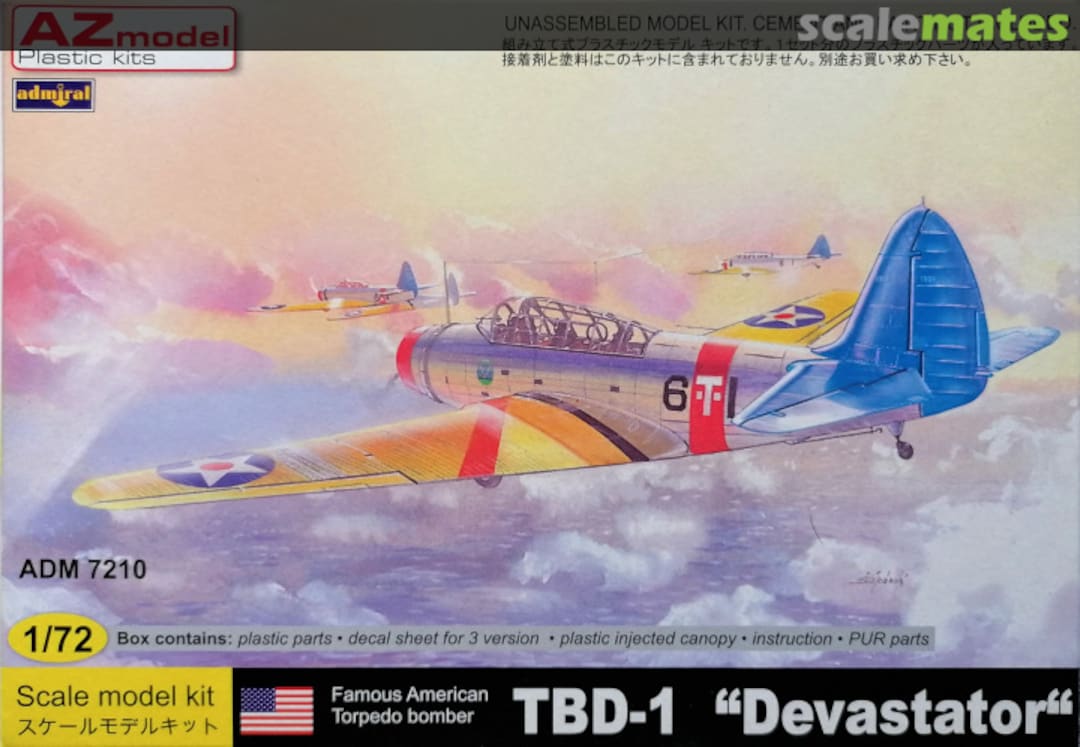 Boxart TBD-1 "Devastator" ADM7210 Admiral