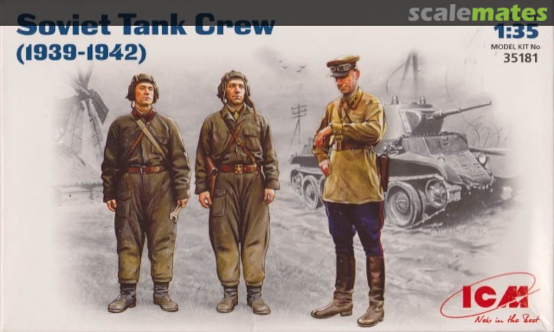 Boxart Tank Crew 35181 ICM