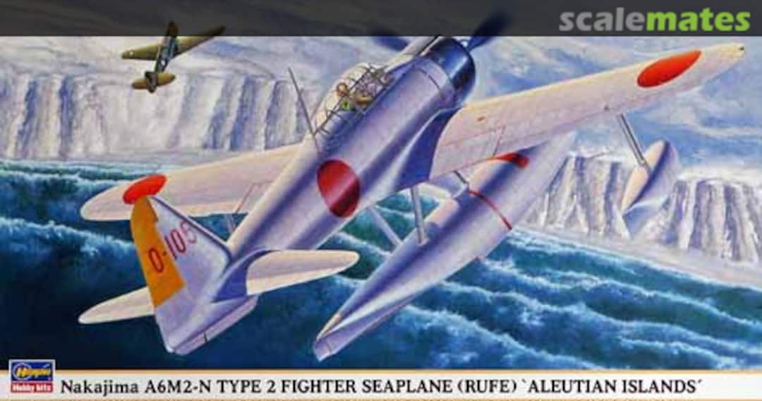 Boxart Nakajima A6M2-N Type 2 Fighter Seaplane (Rufe) 09681 Hasegawa