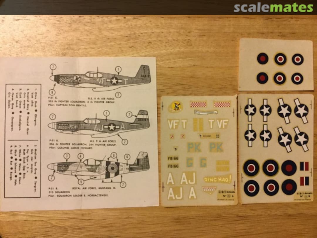 Boxart US & RAF 35 ABT Decals