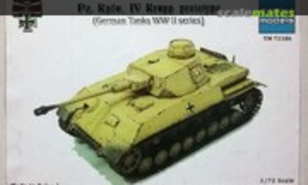 1:72 Pz.Kpfw. IV Krupp Prototype (Tank Models 72106)