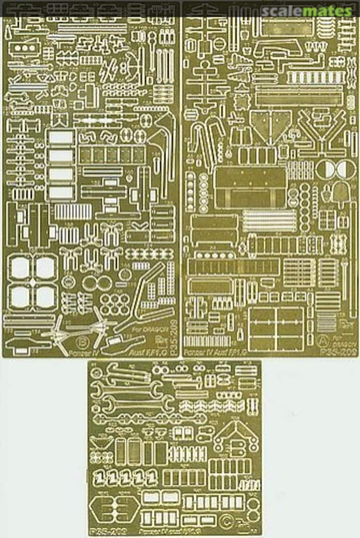 Boxart Panzer IV Ausf. F,F1,G P35-209 Part