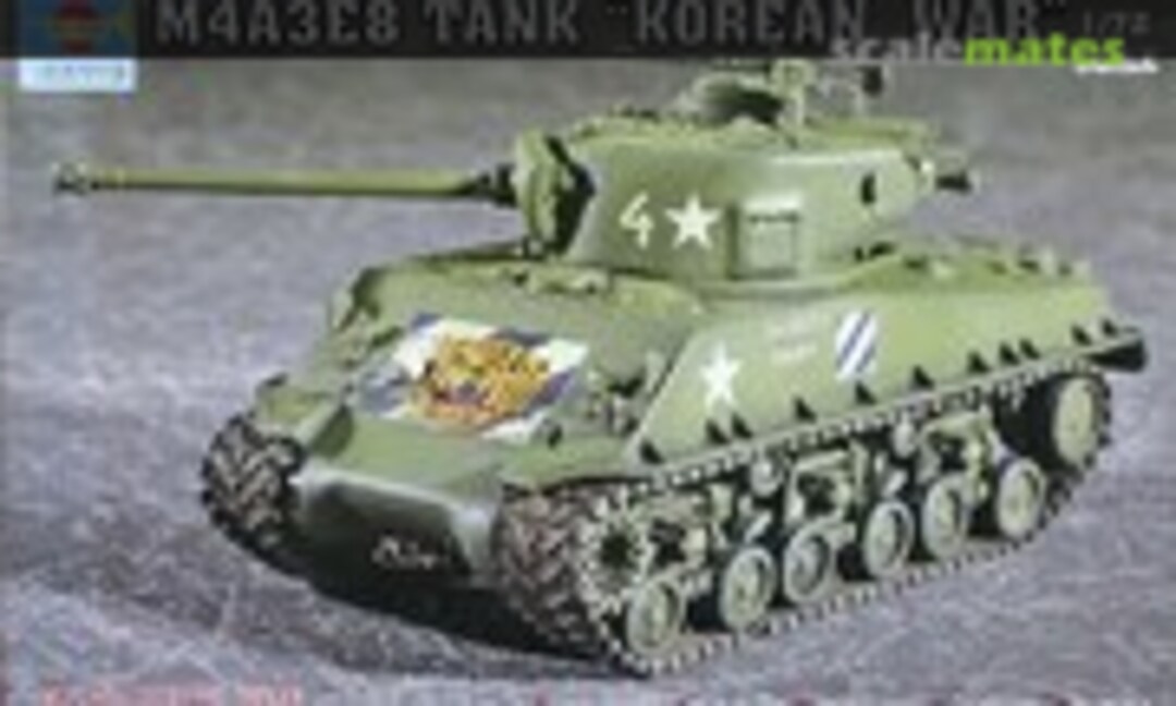 1:72 M4A3E8 Tank (Trumpeter 07229)