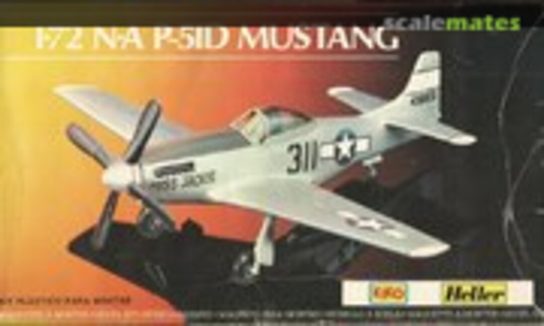 1:72 NA P-51D Mustang (Heller/Kiko F-268)