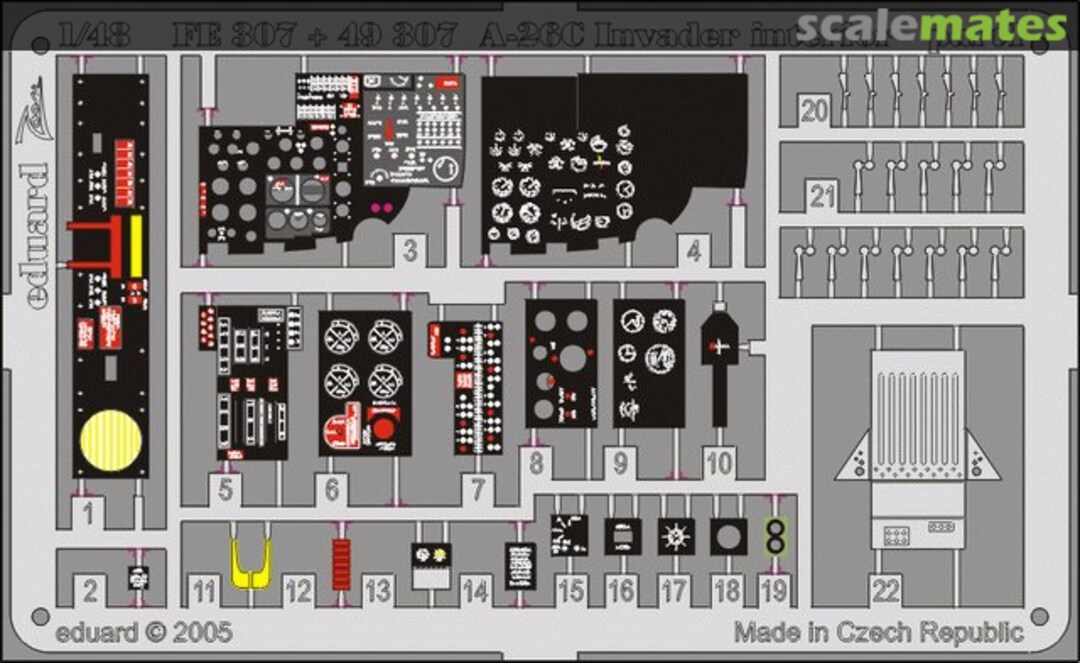 Boxart A-26C interior 49307 Eduard