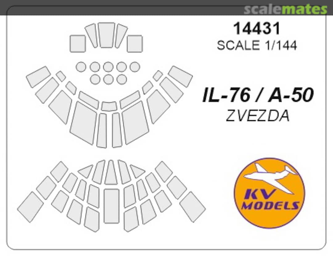 Boxart Ilyushin IL-76 / A-50 14431 KV Models