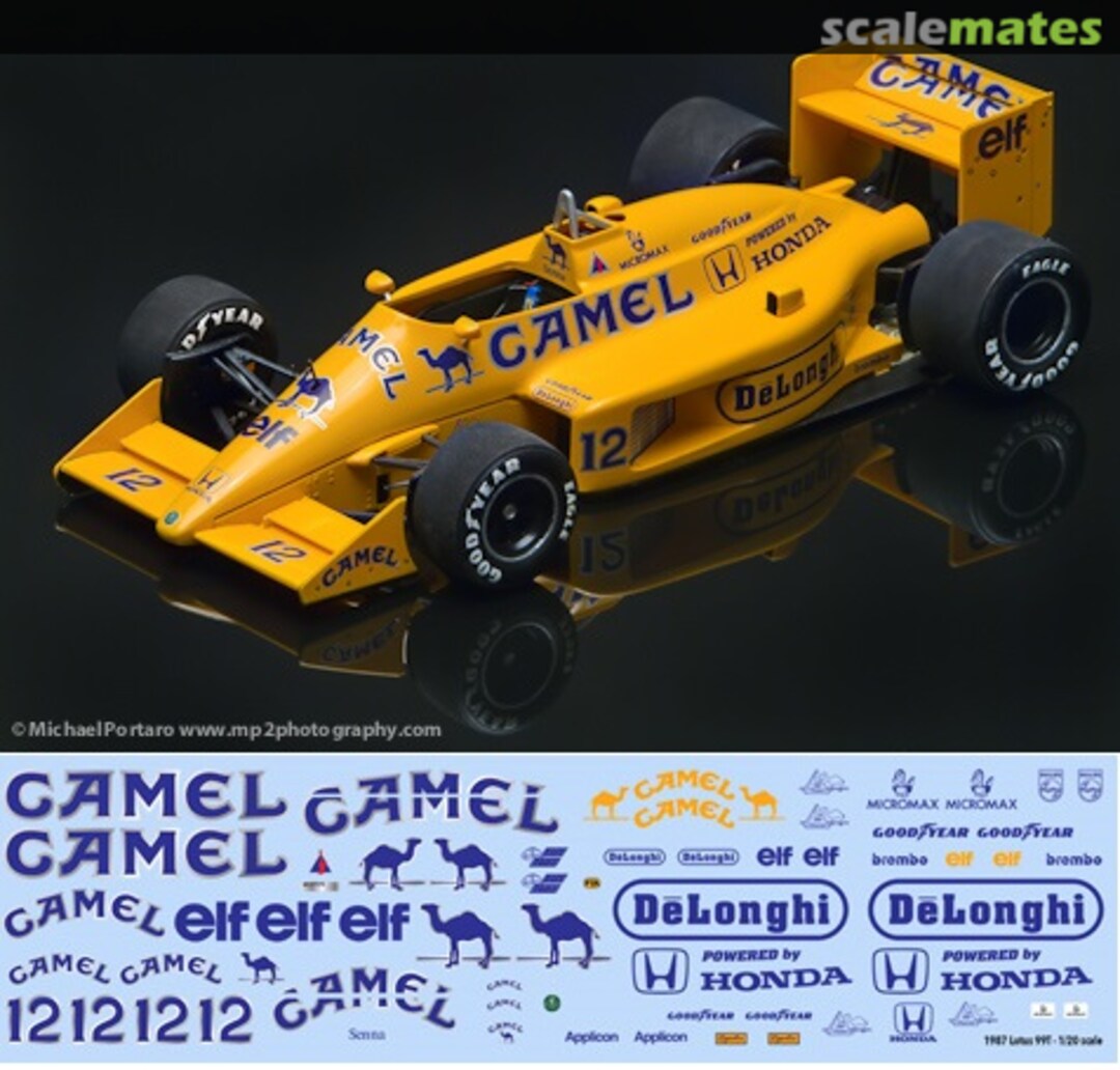 Boxart Lotus-Honda 99T "CAMEL"  Indycals