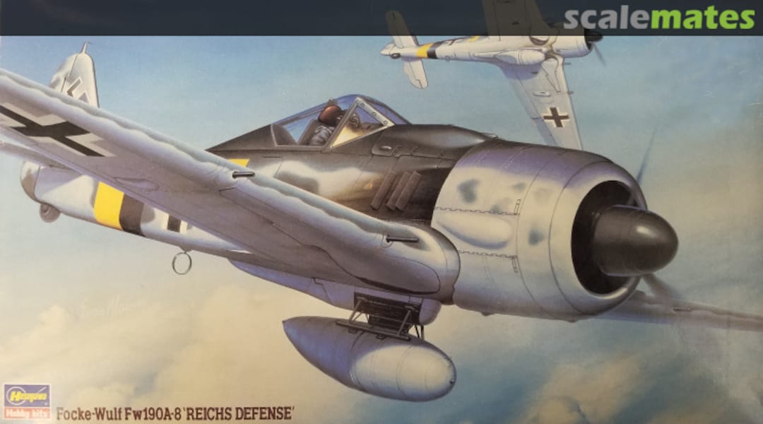 Boxart Focke-Wulf Fw190A-8 'Reichs Defense' 09203 Hasegawa