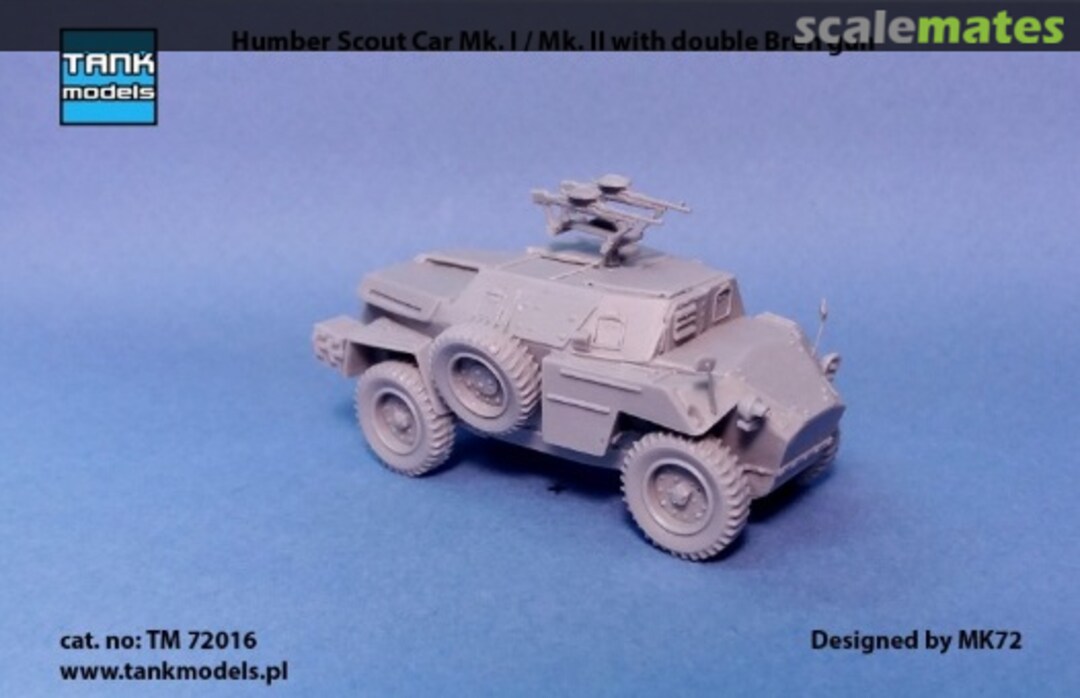 Boxart Humber Scout Car Mk.I/Mk.II 72016 Tank Models