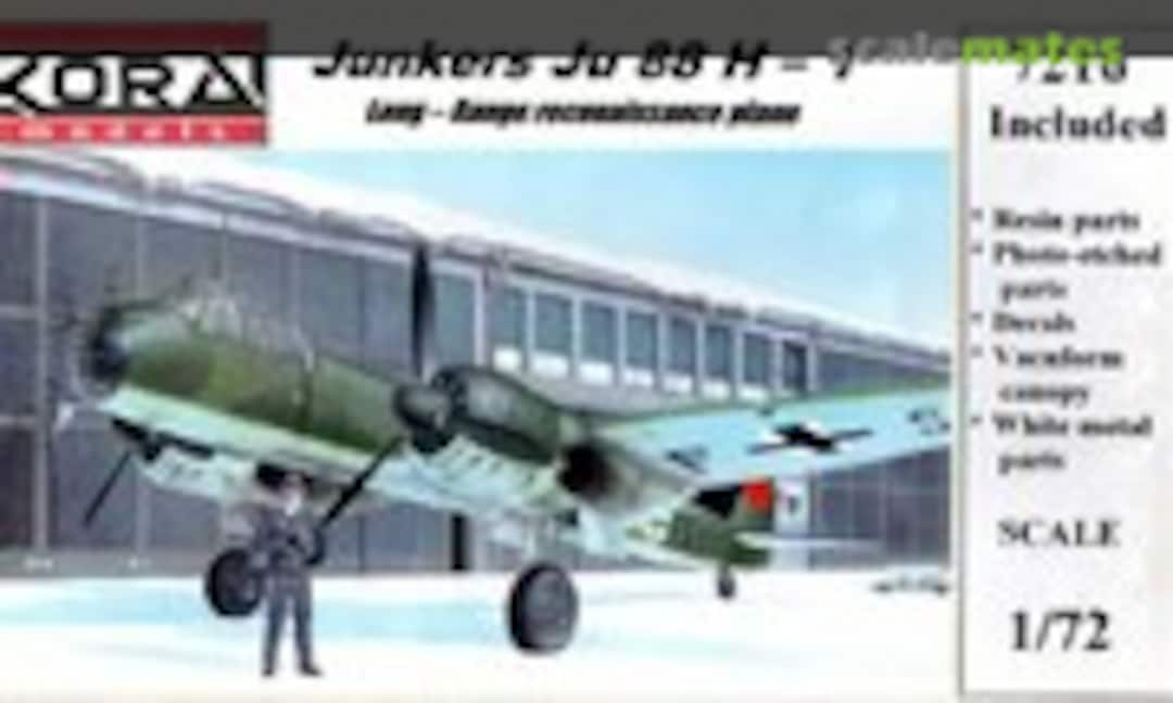 1:72 Junkers Ju 88 H-1 (Kora Models 7216)